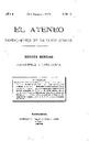 Ateneo Tarraconense de la Clase Obrera, El - 15/11/1879, Pàgina 1  [Ref. Ateneo Tarraconense 18791115]