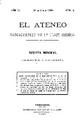 Ateneo Tarraconense de la Clase Obrera, El - 23/04/1880, Pàgina 1  [Ref. Ateneo Tarraconense 18800423]