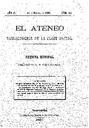 Ateneo Tarraconense de la Clase Obrera, El - 15/12/1880, Pàgina 1  [Ref. Ateneo Tarraconense 18801215]