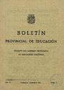 Boletín Provincial de Educación - 01/12/1951, Pàgina 1  [Ref. 19511201]