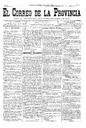 Correo de la Provincia, El - 03/03/1892, Pàgina 1  [Ref. El Correo de la Provincia 18920303]