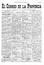 Correo de la Provincia, El - 24/03/1892, Pàgina 1  [Ref. El Correo de la Provincia 18920324]