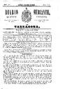 Diario Mercantil de Avisos y Noticias - 15/07/1856, Pàgina 1  [Ref. Diario Mercantil de Avisos y Noticias 18560715]
