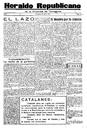 Heraldo Republicano - 24/09/1932, Pàgina 1  [Ref. Heraldo Republicano de la Provincia de Tarragona 19320924]