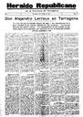 Heraldo Republicano - 08/10/1932, Pàgina 1  [Ref. Heraldo Republicano de la Provincia de Tarragona 19321008]