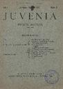 Juvenia - 01/06/1921, Pàgina 1  [Ref. 19210601]