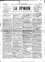 Opinión, La - 22/10/1875, Pàgina 1  [Ref. 18751022]