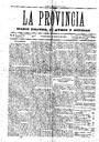 Provincia, La - 09/04/1889, Pàgina 1  [Ref. La Provincia 18890409]