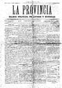 Provincia, La - 11/04/1889, Pàgina 1  [Ref. La Provincia 18890411]