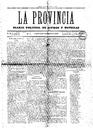 Provincia, La - 18/04/1889, Pàgina 1  [Ref. La Provincia 18890418]