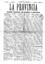 Provincia, La - 21/04/1889, Pàgina 1  [Ref. La Provincia 18890421]