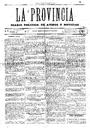 Provincia, La - 23/04/1889, Pàgina 1  [Ref. La Provincia 18890423]