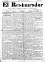 Restaurador, El - 21/02/1886, Pàgina 1  [Ref. El Restaurador 18860221]