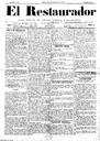 Restaurador, El - 27/02/1886, Pàgina 1  [Ref. El Restaurador 18860227]