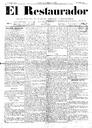 Restaurador, El - 05/03/1886, Pàgina 1  [Ref. El Restaurador 18860305]