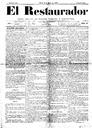 Restaurador, El - 09/03/1886, Pàgina 1  [Ref. El Restaurador 18860309]