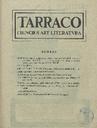 Tarraco - 01/11/1930, Pàgina 1  [Ref. 19301101]