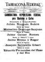 Tarragona Federal - 03/03/1914, Pàgina 1  [Ref. Tarragona Federal 19140303]