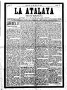 Atalaya - 25/07/1903, Pàgina 1  [Ref. Atalaya 19030725]