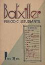 Batxiller - 01/12/1934, Pàgina 1  [Ref. 19341201]