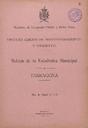 Boletín de la Estadística Municipal de Tarragona - 01/03/1914, Pàgina 1  [Ref. 19140301]