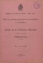 Boletín de la Estadística Municipal de Tarragona - 01/04/1915, Pàgina 1  [Ref. 19150401]