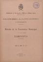 Boletín de la Estadística Municipal de Tarragona - 01/06/1915, Pàgina 1  [Ref. 19150601]