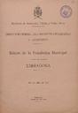 Boletín de la Estadística Municipal de Tarragona - 01/07/1915, Pàgina 1  [Ref. 19150701]