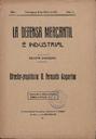 Defensa Mercantil é Industrial, La - 06/04/1911, Pàgina 1  [Ref. 19110406]