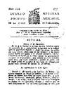 Diario militar, político y mercantil de la ciudad de Tarragona - 09/03/1814, Pàgina 1  [Ref. Diario Mercantil, Político y Militar 18140309]