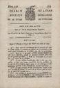 Diario militar, político y mercantil de la ciudad de Tarragona - 02/04/1814, Pàgina 1  [Ref. 18140402]
