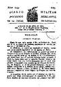 Diario militar, político y mercantil de la ciudad de Tarragona - 20/04/1814, Pàgina 1  [Ref. Diario Mercantil, Político y Militar 18140420]