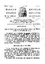 Diario militar, político y mercantil de la ciudad de Tarragona - 22/04/1814, Pàgina 1  [Ref. Diario Mercantil, Político y Militar 18140422]