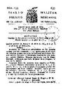 Diario militar, político y mercantil de la ciudad de Tarragona - 24/04/1814, Pàgina 1  [Ref. Diario Mercantil, Político y Militar 18140424]