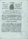 Diario político y mercantil de la ciudad de Tarragona - 16/04/1820, Pàgina 1  [Ref. 18200416]