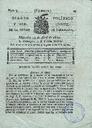 Diario político y mercantil de la ciudad de Tarragona - 19/04/1820, Pàgina 1  [Ref. 18200419]