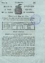 Diario político y mercantil de la ciudad de Tarragona - 02/05/1820, Pàgina 1  [Ref. 18200502]