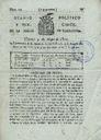 Diario político y mercantil de la ciudad de Tarragona - 05/05/1820, Pàgina 1  [Ref. 18200505]