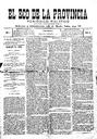 Eco de la Provincia, El - 14/02/1885, Pàgina 1  [Ref. El Eco de la Provincia 18850214]