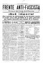 Frente Antifascista - 05/09/1936, Pàgina 1  [Ref. FRENTE ANTIFASCISTA 19360905]