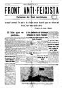 Front Antifeixista - 26/08/1936, Pàgina 1  [Ref. FRONT ANTIFEIXISTA 19360826]