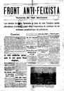 Front Antifeixista - 30/08/1936, Pàgina 1  [Ref. FRONT ANTIFEIXISTA 19360830]