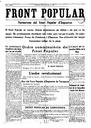 Front Popular - 23/07/1936, Pàgina 1  [Ref. FRONT POPULAR 19360723]