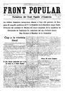 Front Popular - 25/07/1936, Pàgina 1  [Ref. FRONT POPULAR 19360725]