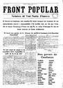 Front Popular - 01/08/1936, Pàgina 1  [Ref. FRONT POPULAR 19360801]