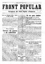 Front Popular - 02/08/1936, Pàgina 1  [Ref. FRONT POPULAR 19360802]