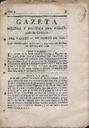 Gazeta Militar y Política del Principado de Cataluña - 26/08/1808, Pàgina 1  [Ref. 18080826]