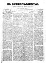 Gubernamental, El - 18/04/1886, Pàgina 1  [Ref. El Gubernamental 18860418]