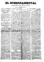 Gubernamental, El - 30/05/1886, Pàgina 1  [Ref. El Gubernamental 18860530]