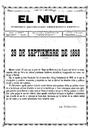 Nivel, El - 28/09/1890, Pàgina 1  [Ref. El Nivel 18900928]